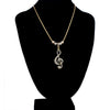 Crystal Treble Clef Pendant Necklace - Artistic Pod Review