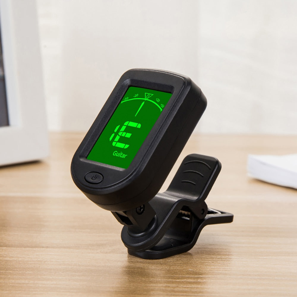 Clip On Tuner (Guitar, Violin, Ukulele, Chromatic)