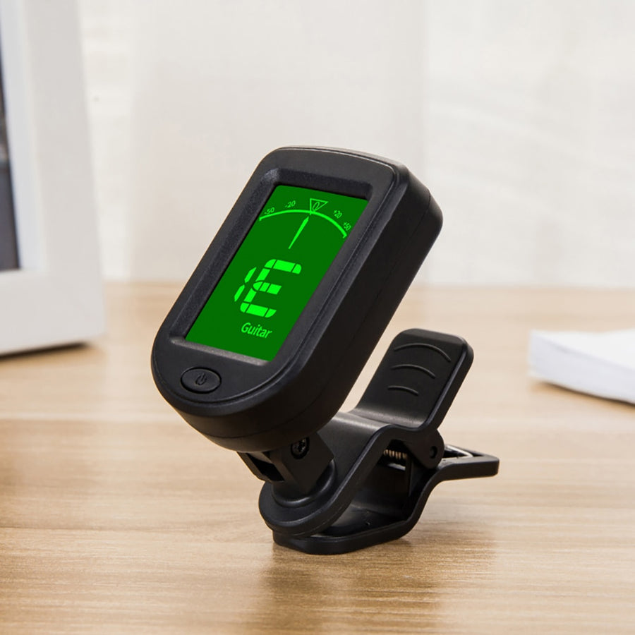 Clip On Tuner (Guitar, Violin, Ukulele, Chromatic)