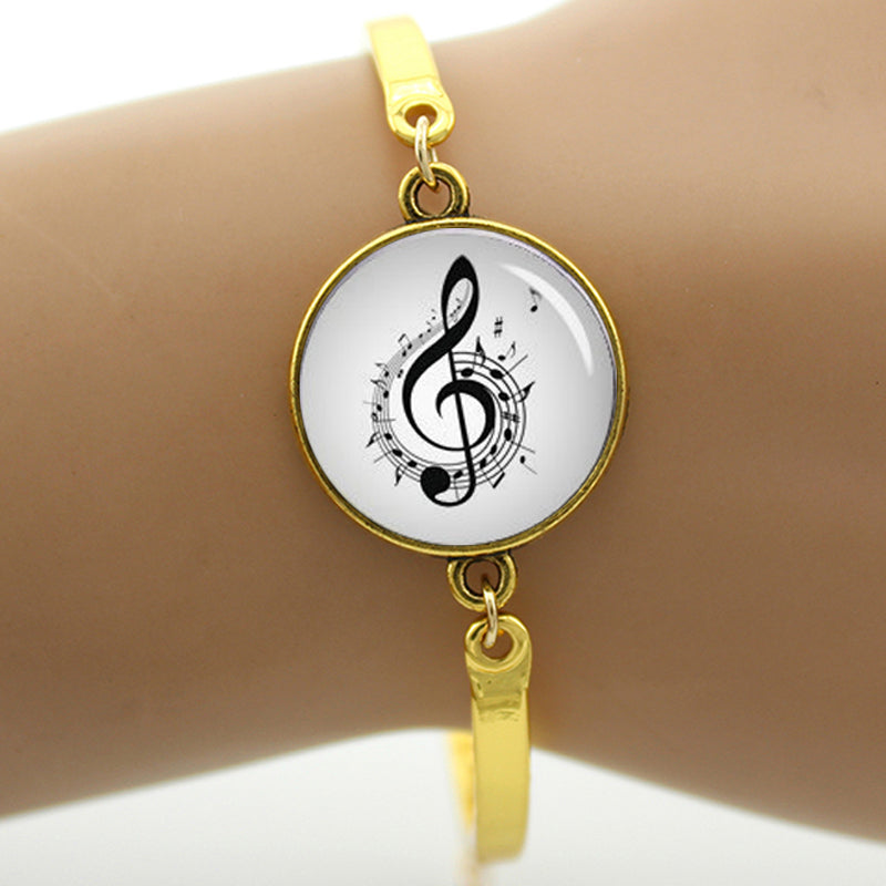Vintage Musical Note Bracelet