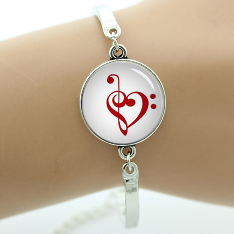 Vintage Musical Note Bracelet