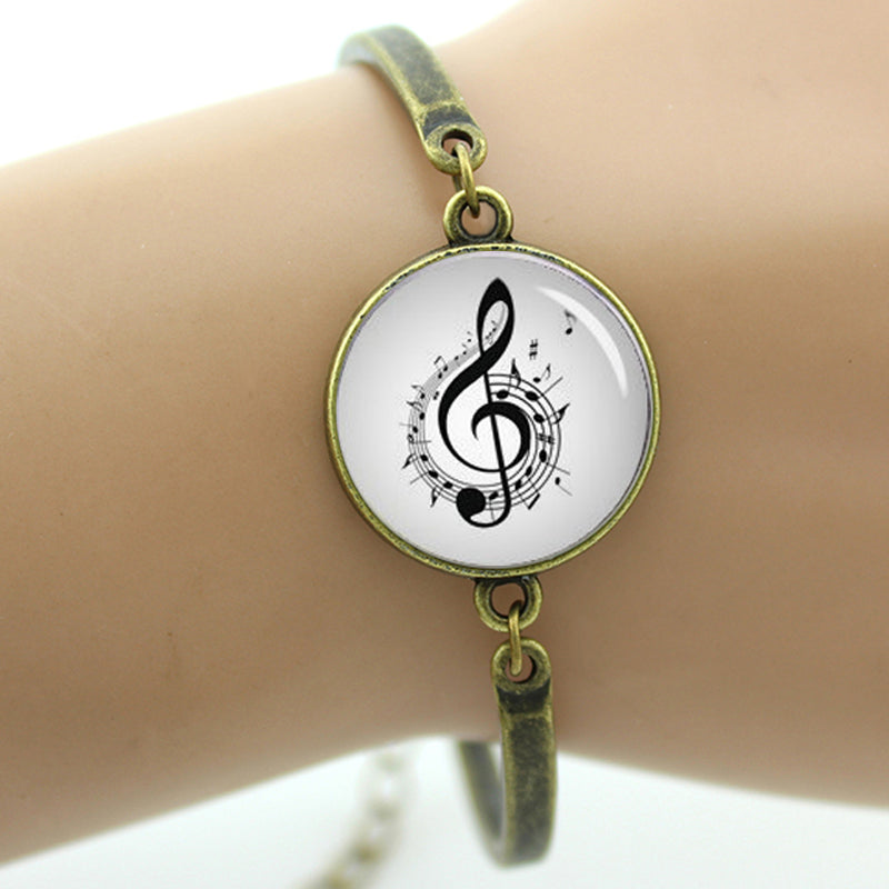 Vintage Musical Note Bracelet