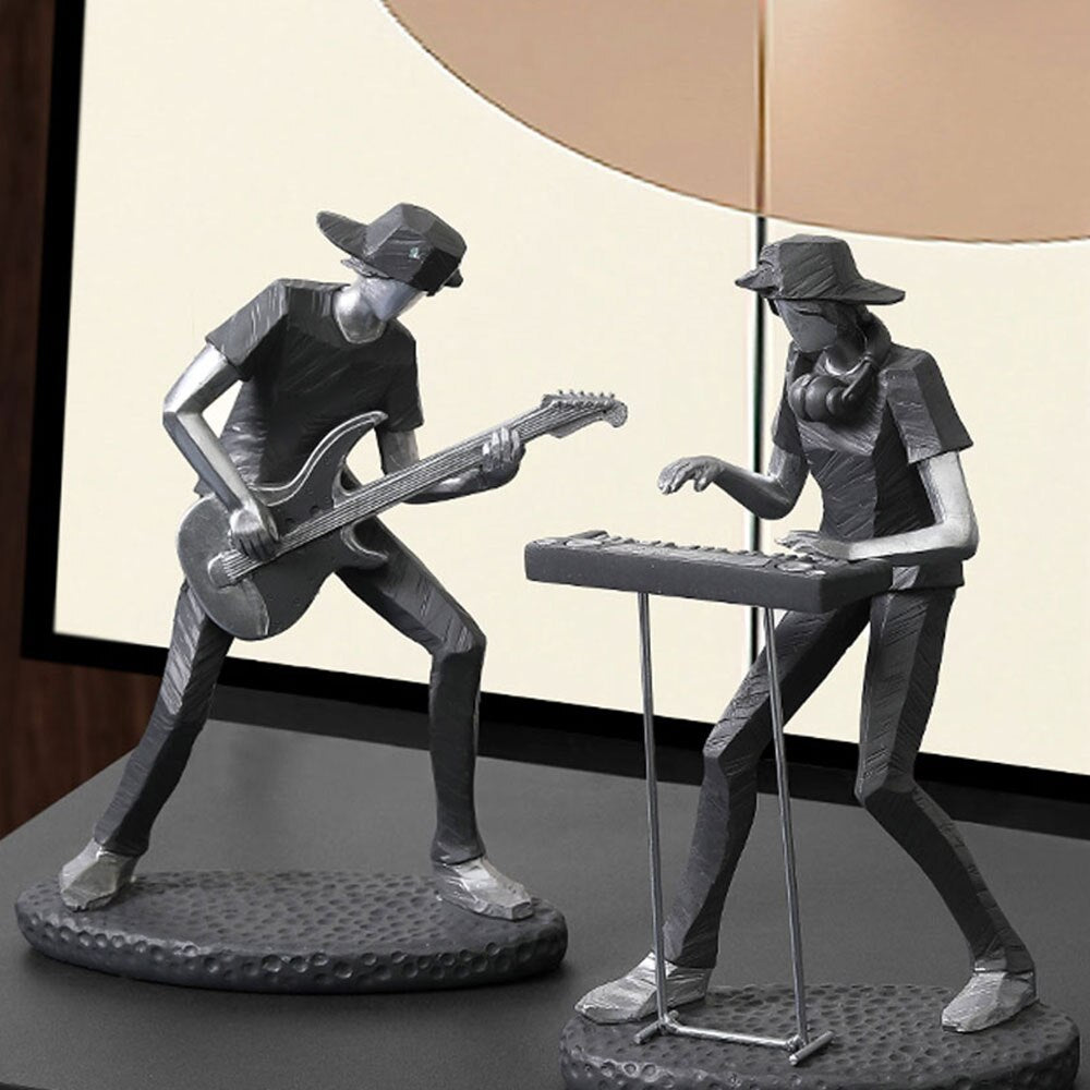 Resin Rock Band Figurine