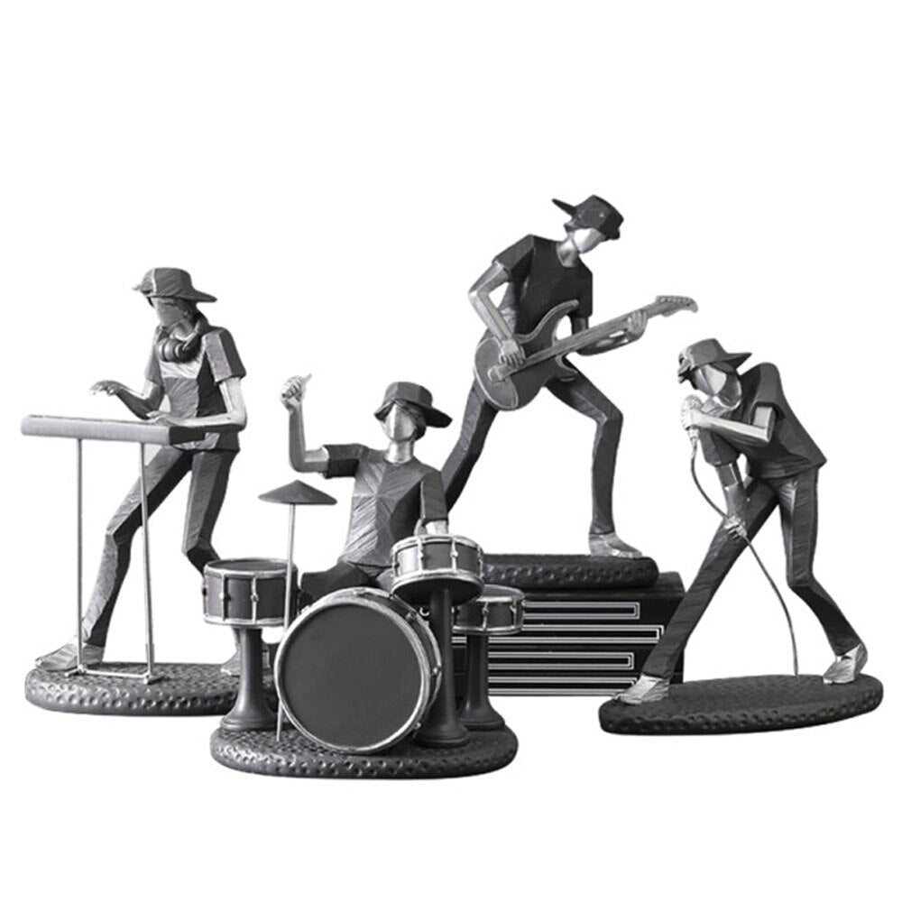 Resin Rock Band Figurine