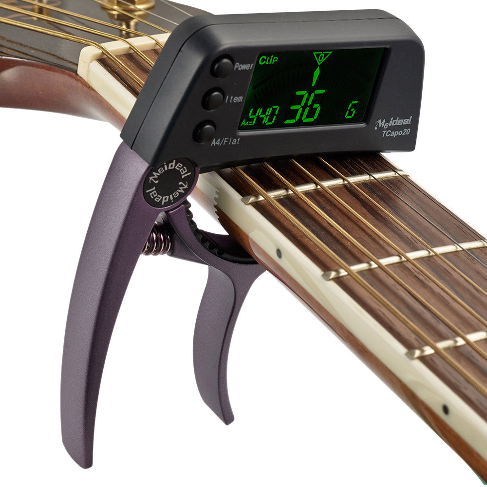 LCD Guitar Capo Tuner