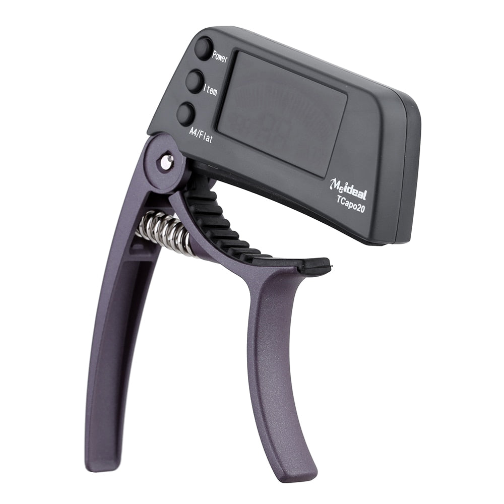 LCD Guitar Capo Tuner