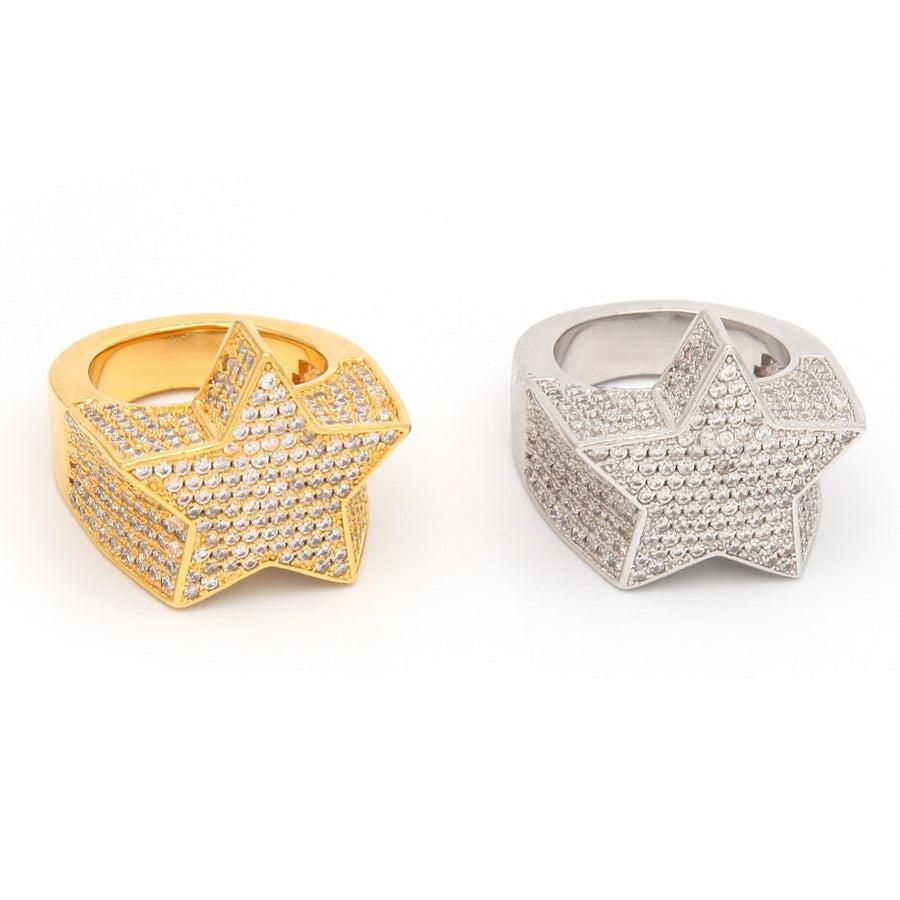 Punk Star DJ Style Ring