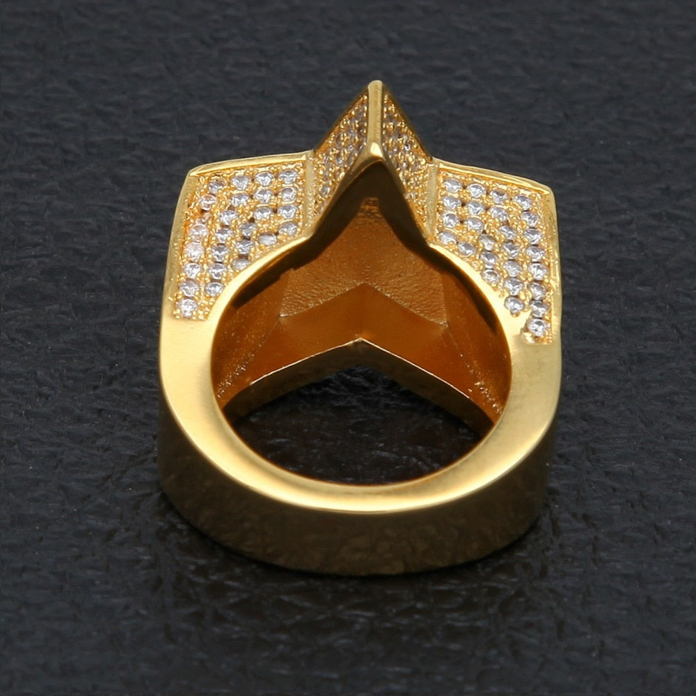 Punk Star DJ Style Ring