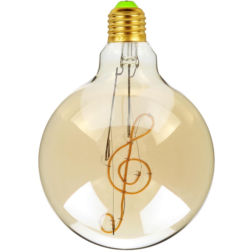 Vintage Music And Guitar Led Bulb