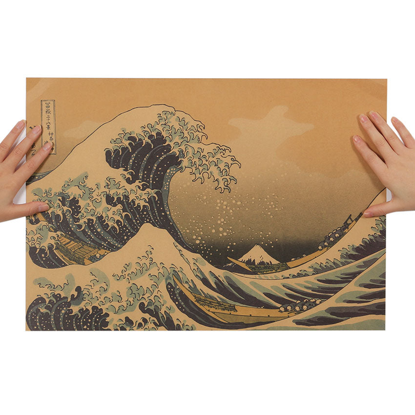 The Great Wave Off Kanagawa Poster