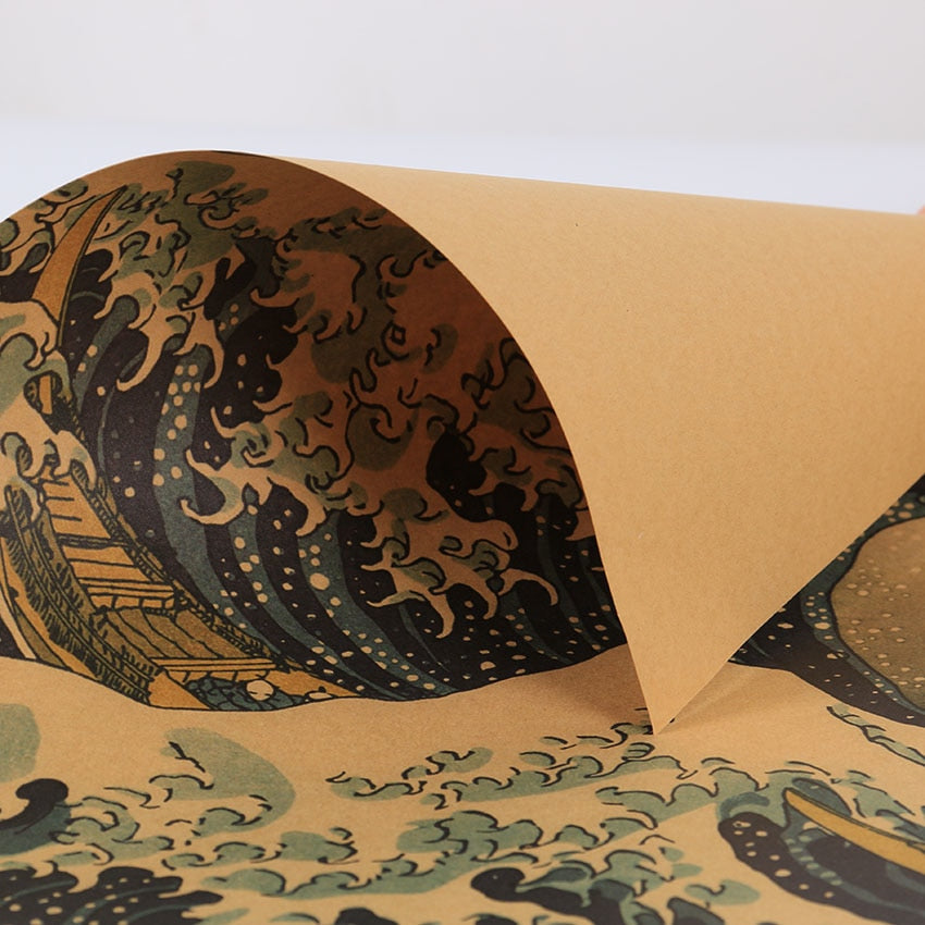 The Great Wave Off Kanagawa Poster