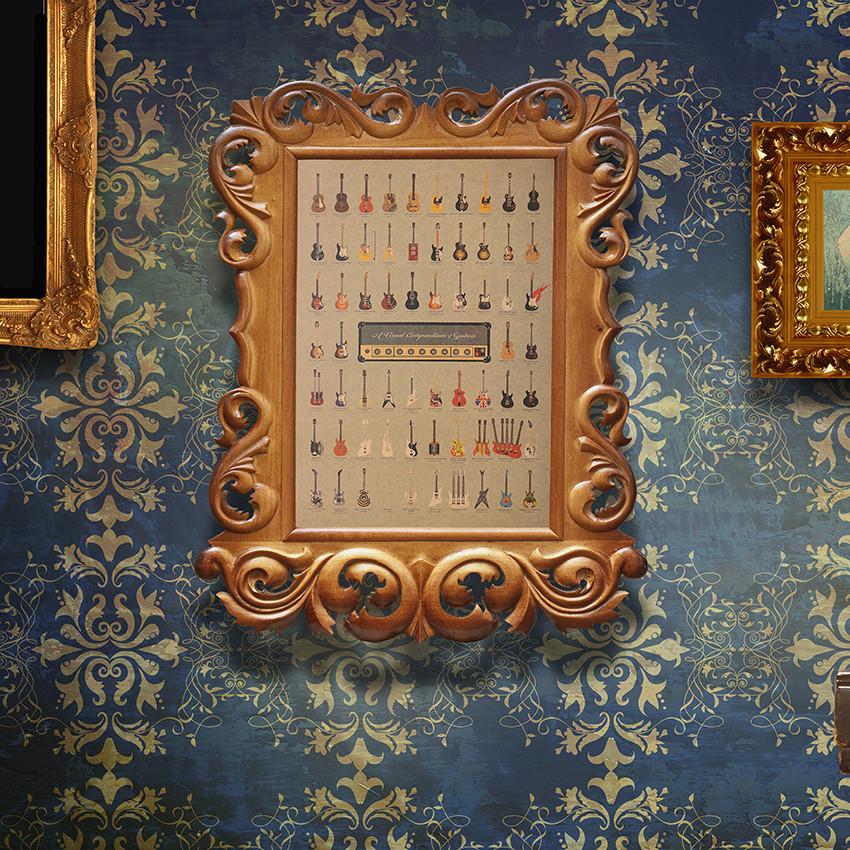 Guitar World Vintage Poster - Artistic Pod