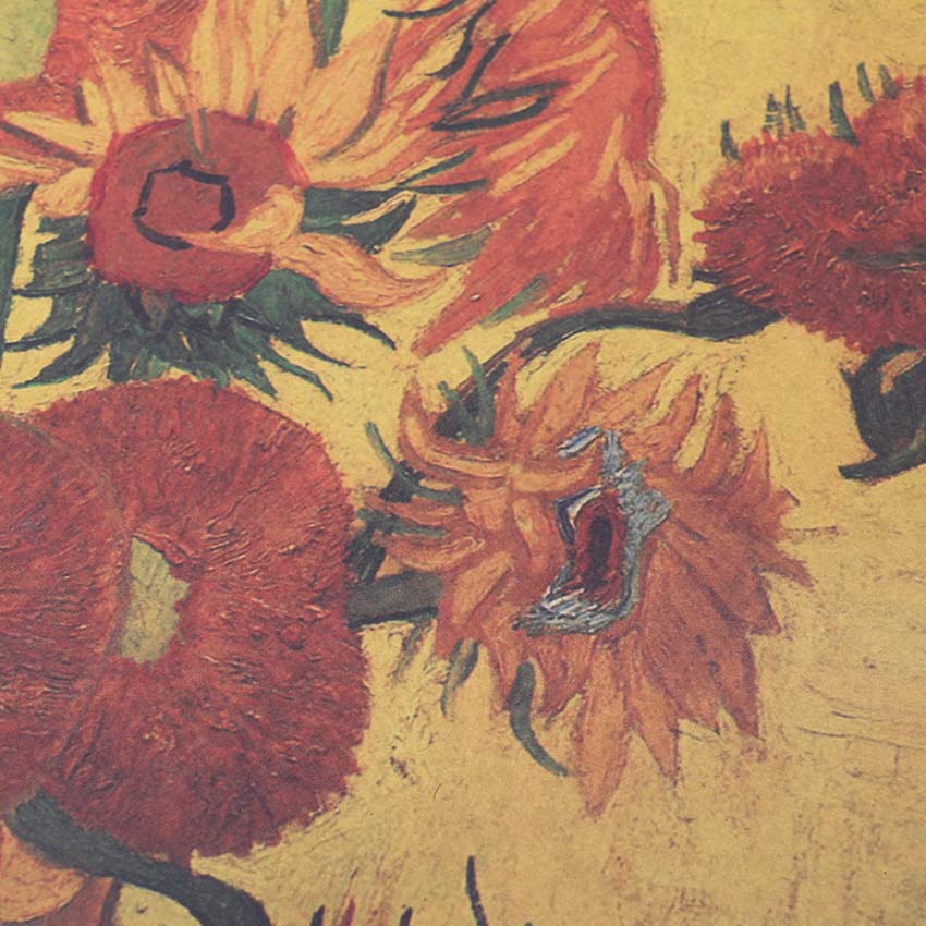Van Gogh Sunflower Poster