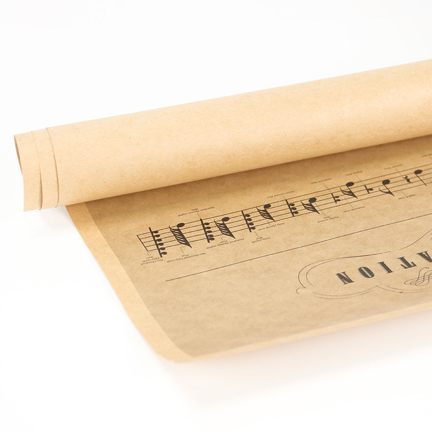 Music Notes Sheet Wall Poster