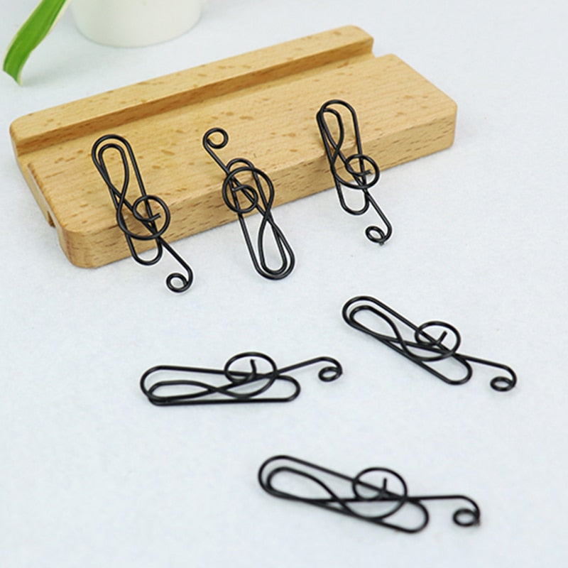 Music Note Paper Clips (9 PCS)