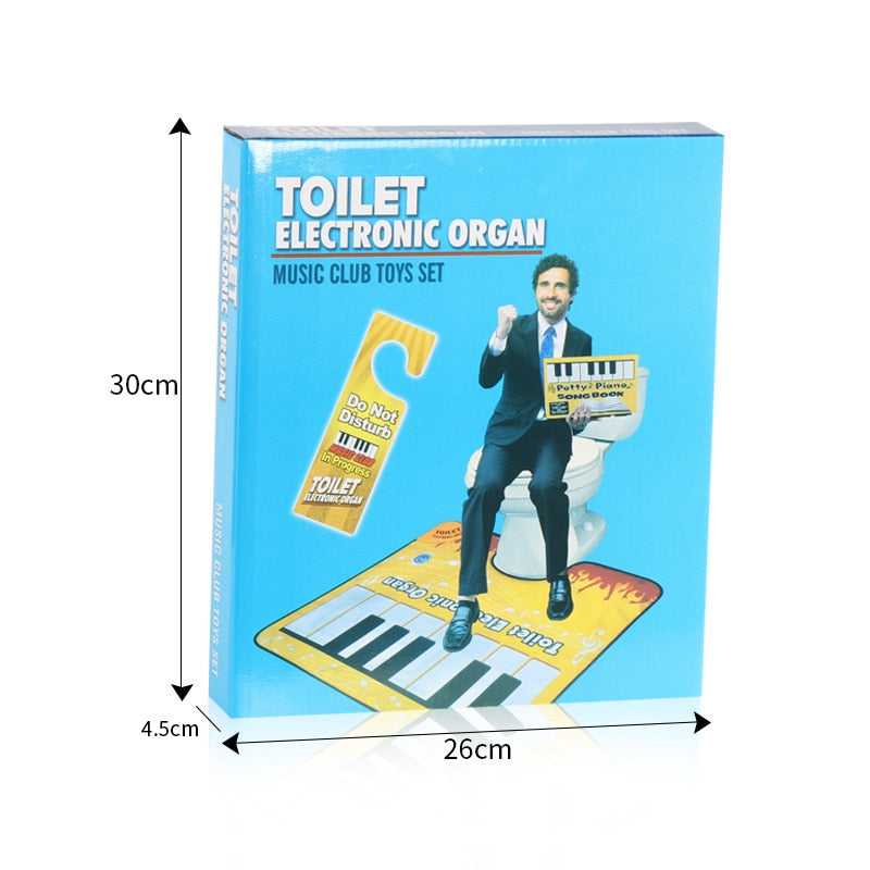 Toilet Piano Mat