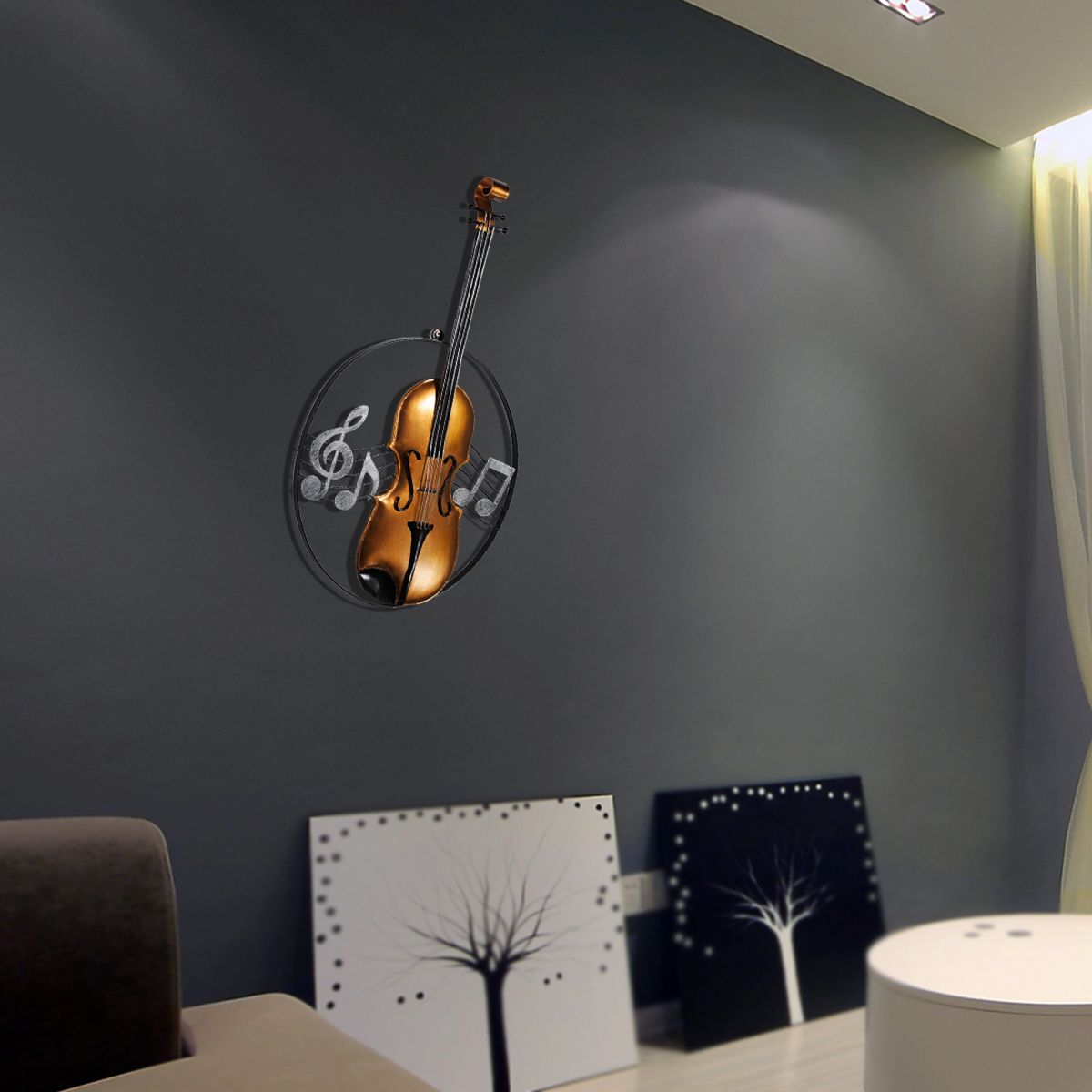 Music Instrument Metal Sculpture