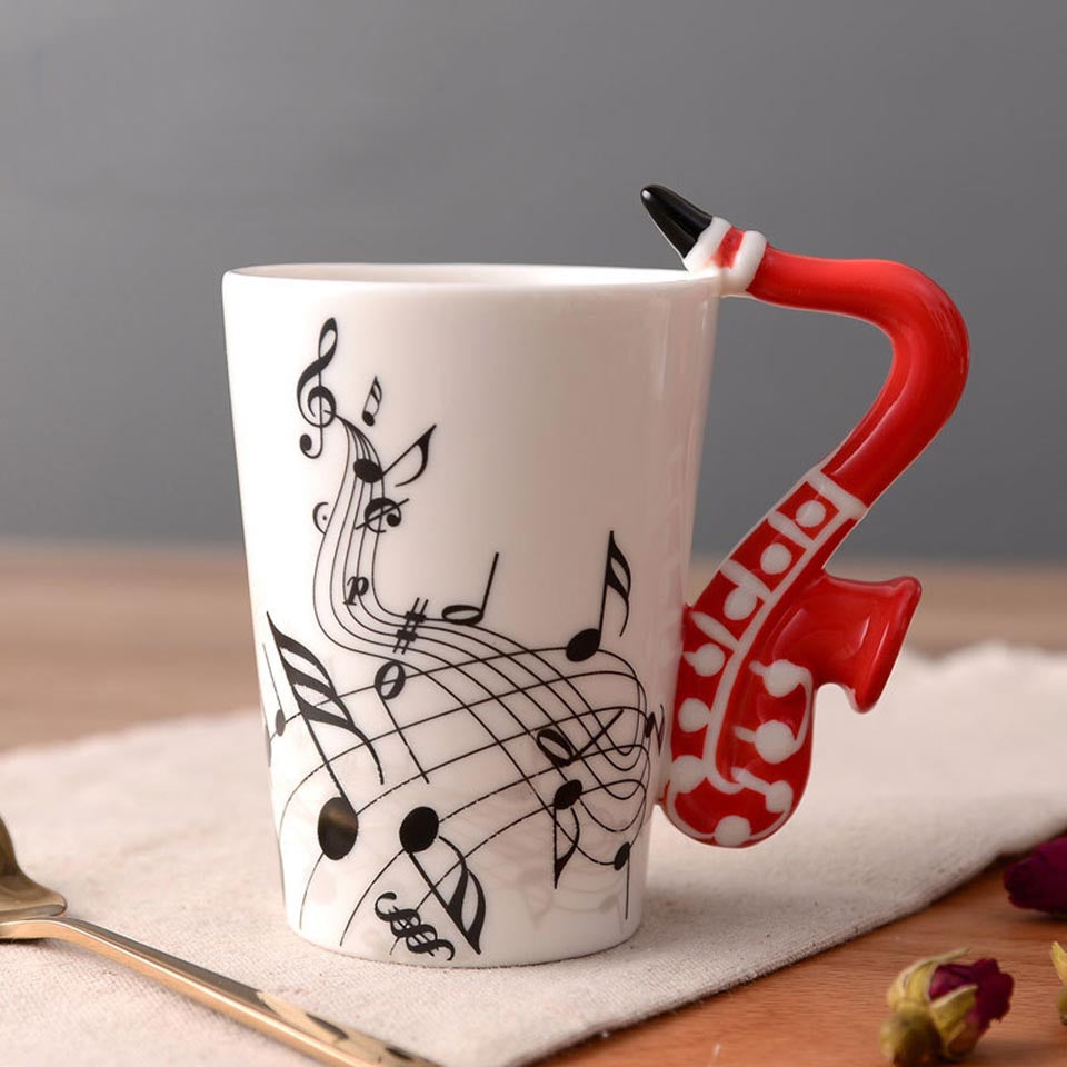 Musical Instruments Mug Collection