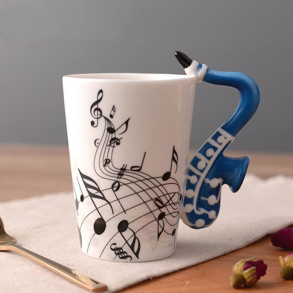 Musical Instruments Mug Collection
