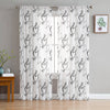 Treble Clef Note Curtain