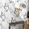 Treble Clef Note Curtain