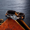 Leather Saxophone Bracelet