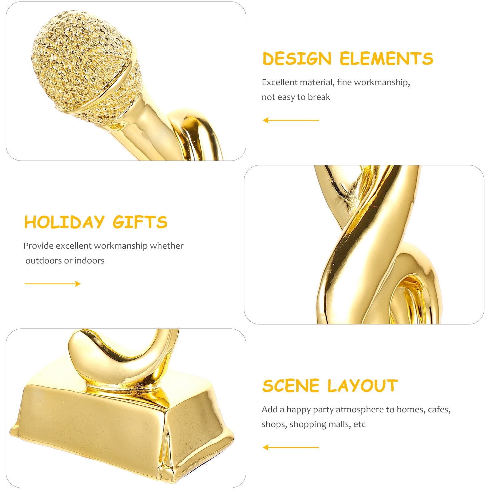 Music Microphone Trophy