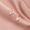 Asymmetric Music Crystal Earrings