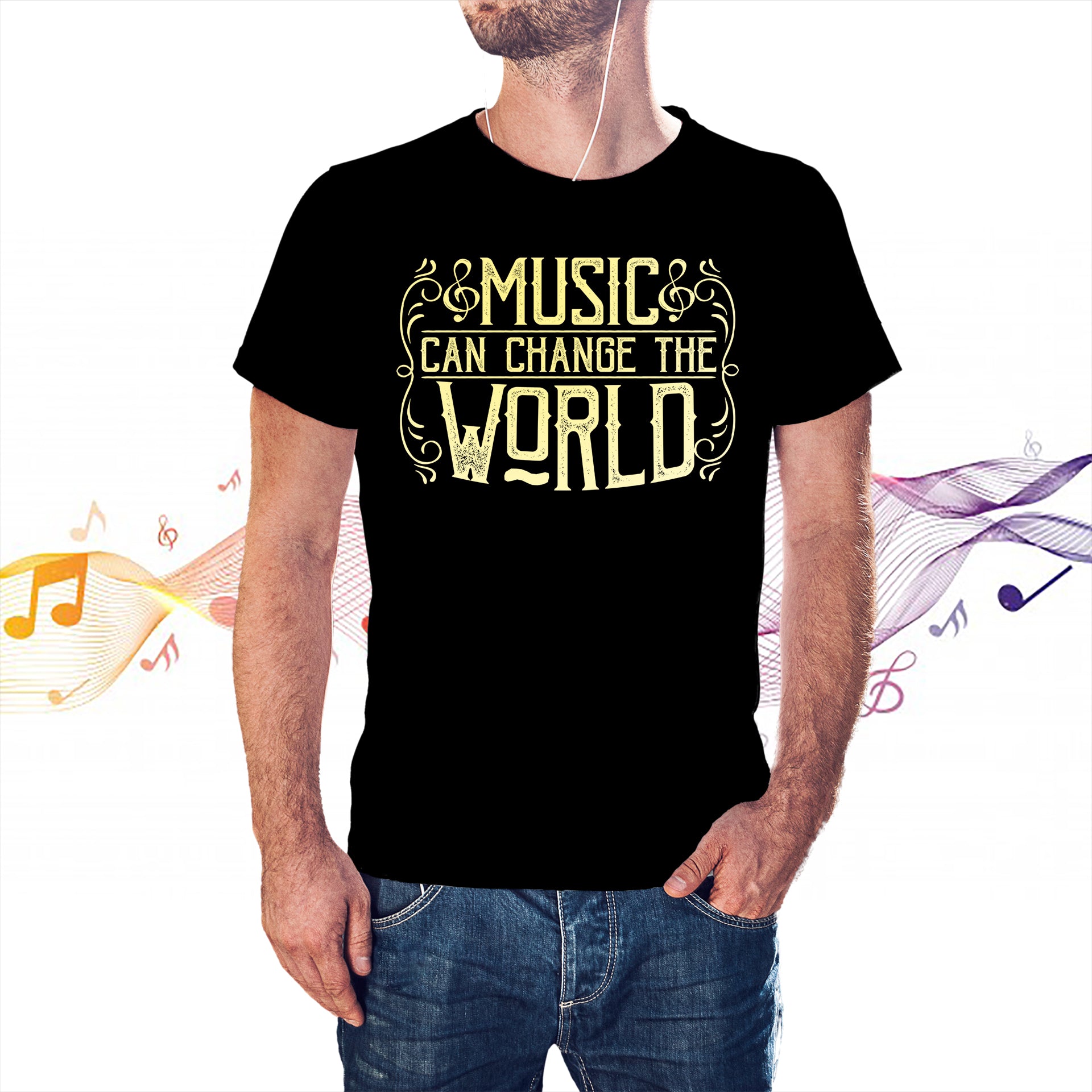 Music Can Change The World T-shirt