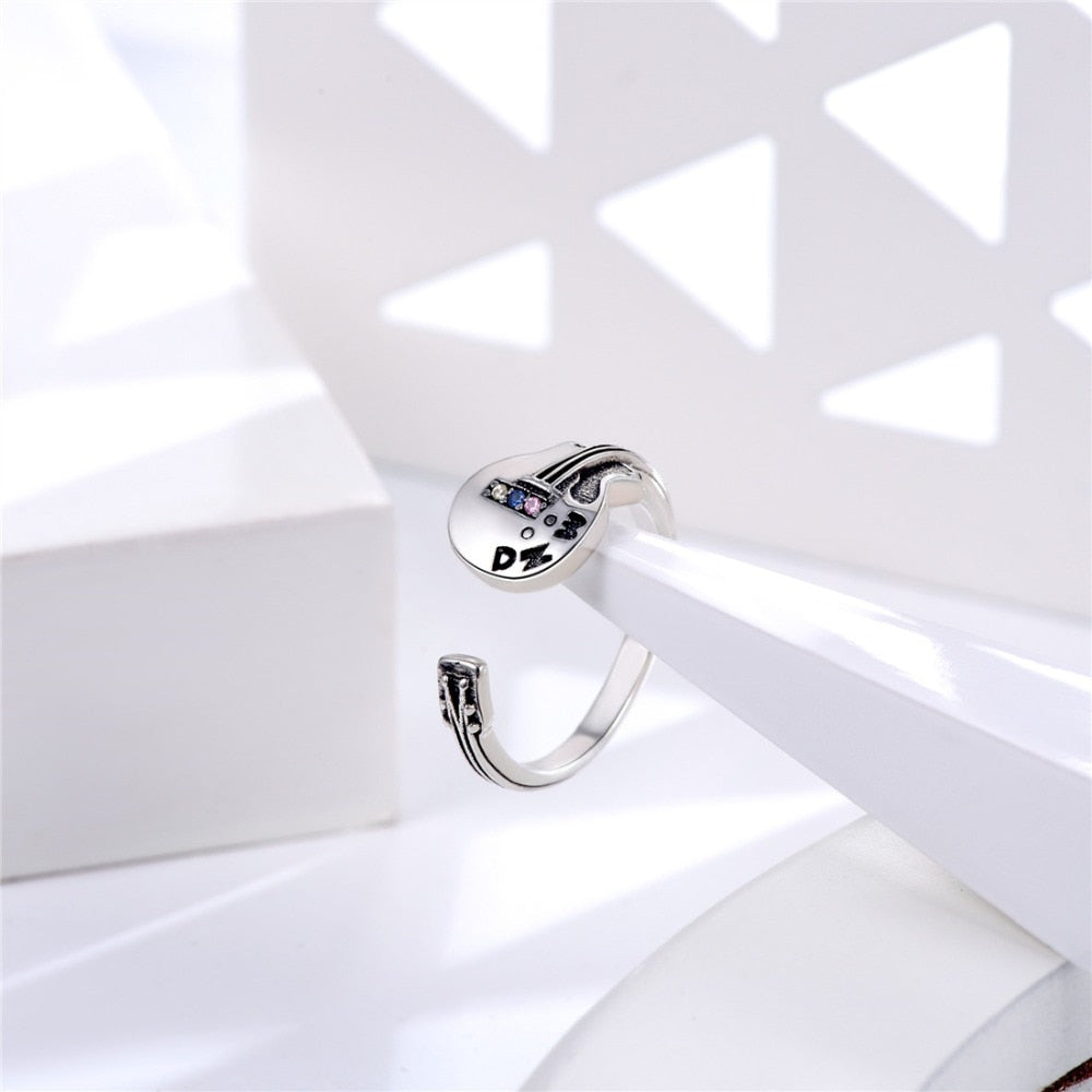 Guitar Punk Rock Ring