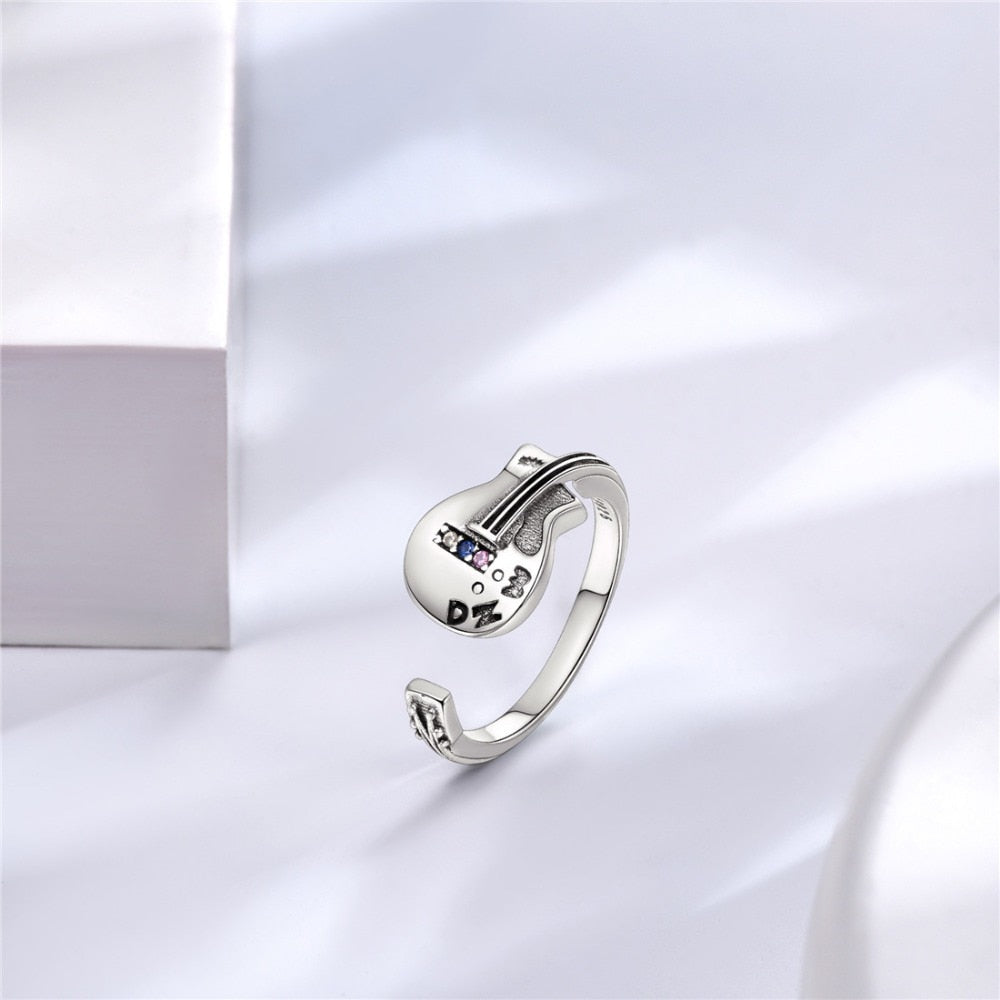 Guitar Punk Rock Ring