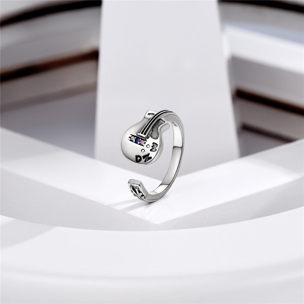 Guitar Punk Rock Ring