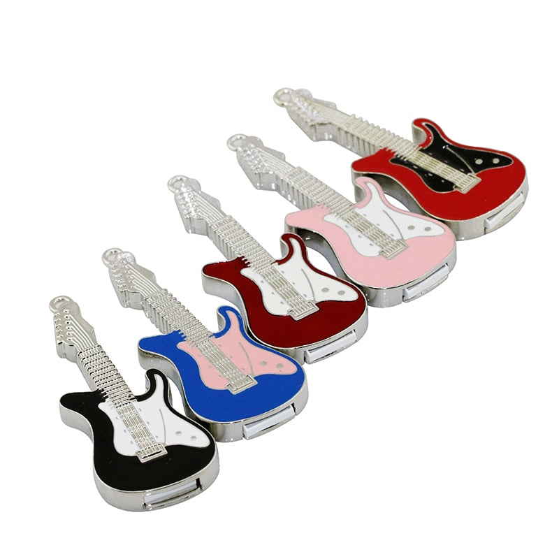 Electric Guitar USB Flash Drive Pendant