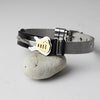 Punk Stainless Steel Guitar Bangle