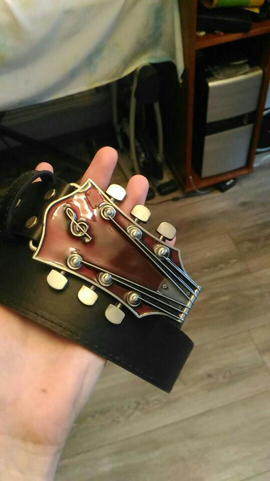 Unique Retro Guitar Belt - Artistic Pod