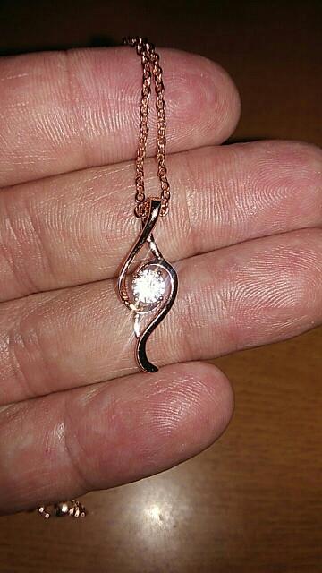 Crystal Musical Note Pendant Necklace - Artistic Pod