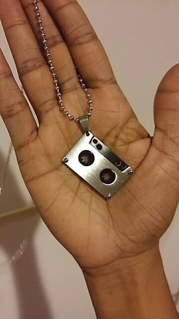 Hip Hop Jewelry Chain Punk Cassette Necklace - Artistic Pod