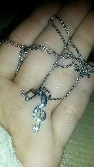 Trendy Music Notes Pendant Necklace - Artistic Pod