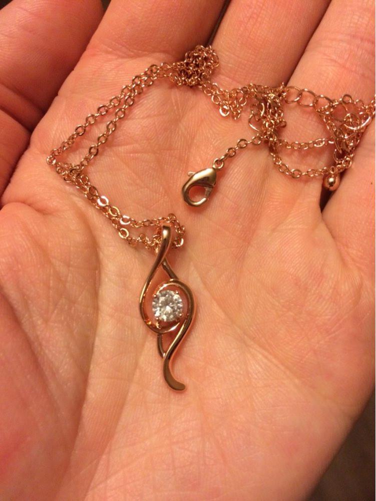 Crystal Musical Note Pendant Necklace - Artistic Pod