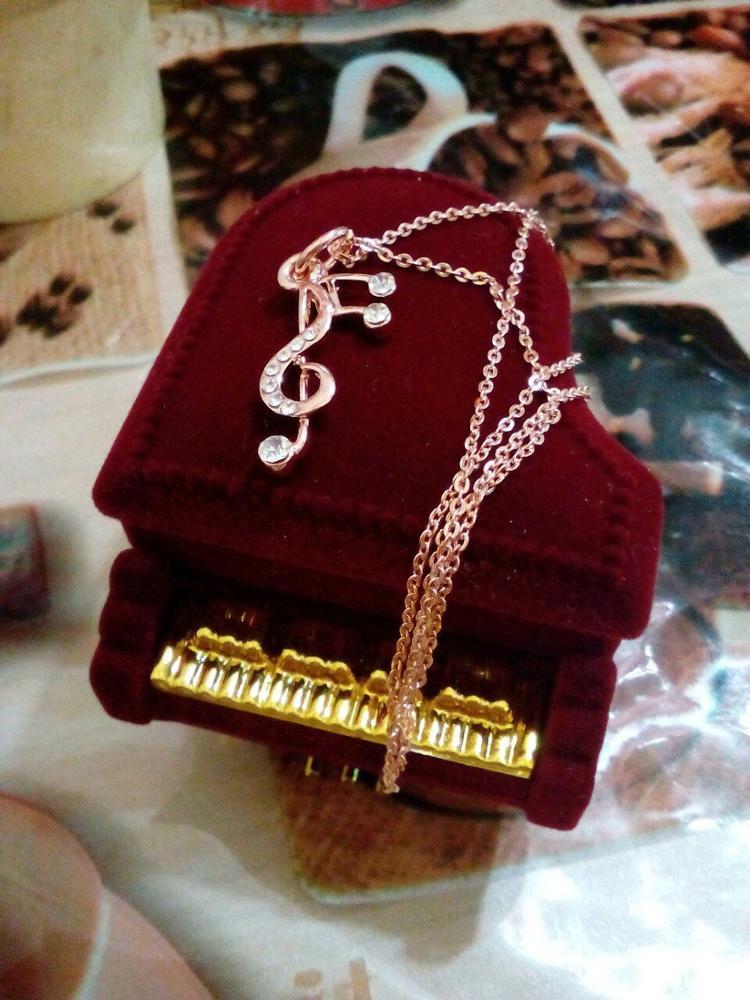 Trendy Music Notes Pendant Necklace - Artistic Pod