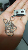 Hip Hop Jewelry Chain Punk Cassette Necklace - Artistic Pod