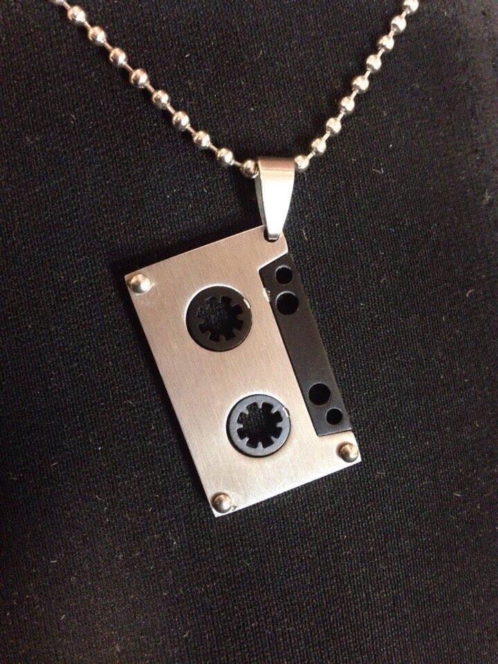 Hip Hop Jewelry Chain Punk Cassette Necklace - Artistic Pod