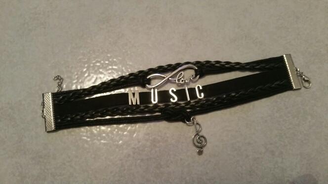 FREE - "Infinite Love" Music Note Bracelet - Artistic Pod