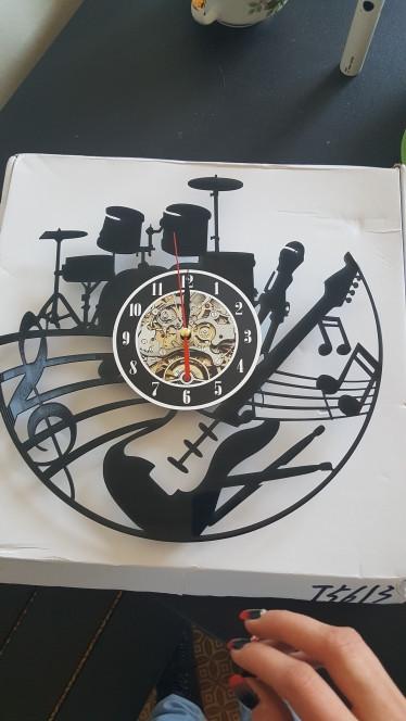 Band Vinyl Record Wall Clock - Artistic Pod