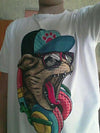 Happy Music Cat T Shirt Summer Brand - Artistic Pod