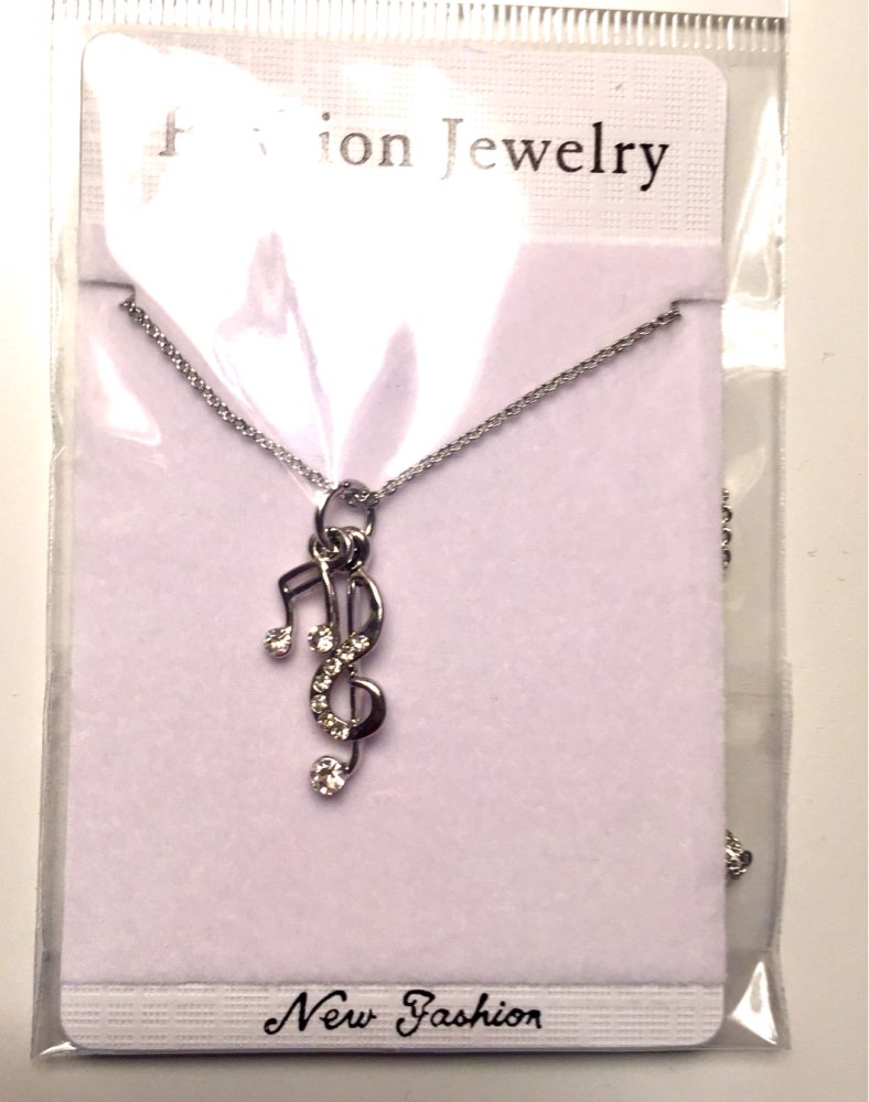 Trendy Music Notes Pendant Necklace - Artistic Pod