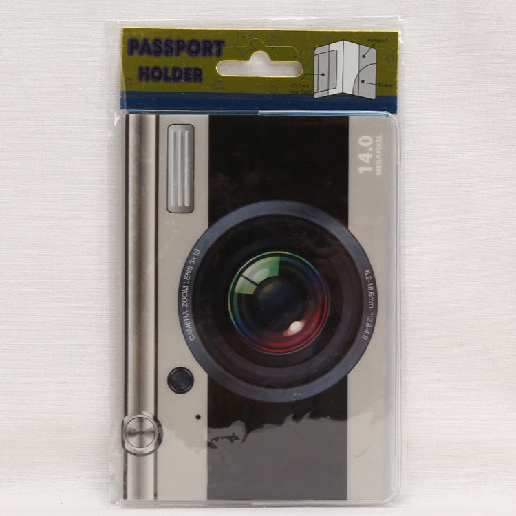 Vintage Cassette Passport Cover