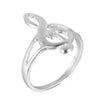 Free - Hollow Treble Clef Ring