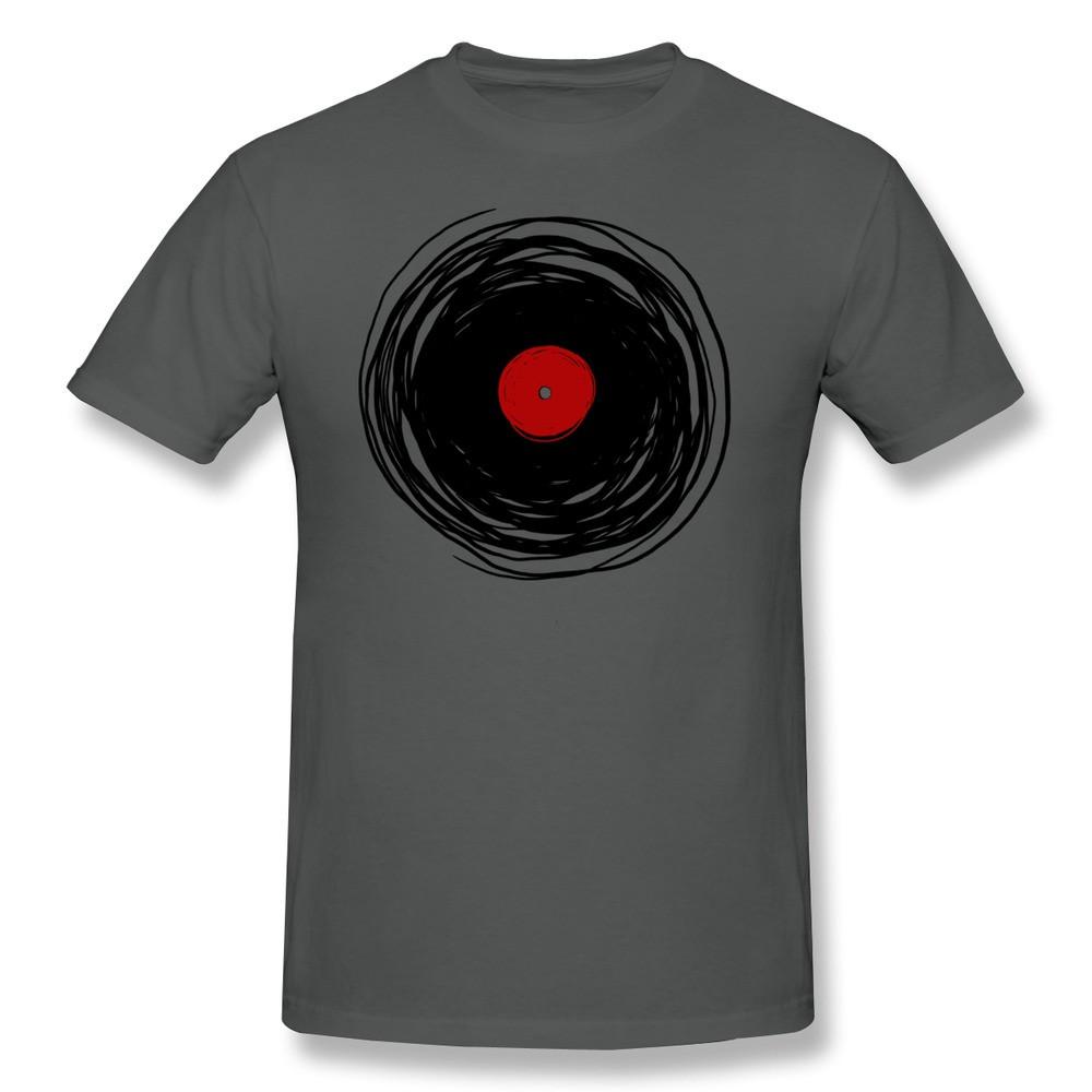 Vinyl Record Retro Music DJ Man T-Shirt