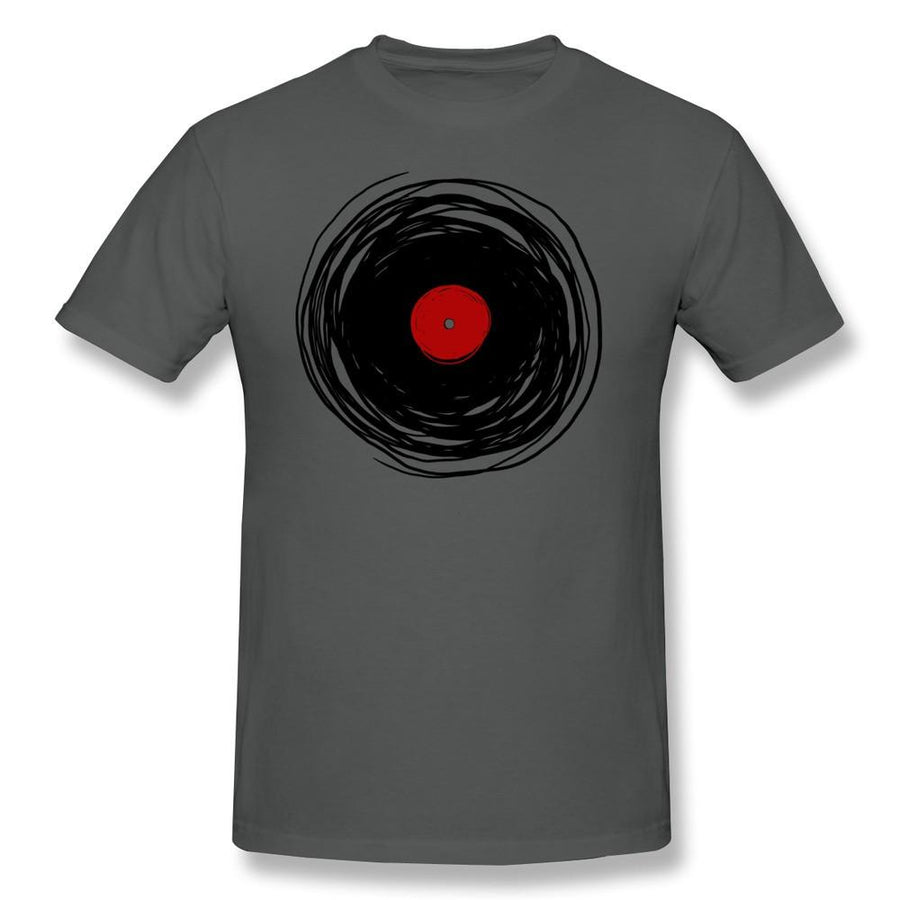 Vinyl Record Retro Music DJ Man T-Shirt